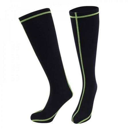 

Clearance!!!Women Adult Anti-slip Beach Snorkeling Jellyfish Socks Hose Diving Booties Men Swimming Deep Snorkeling Long Socks