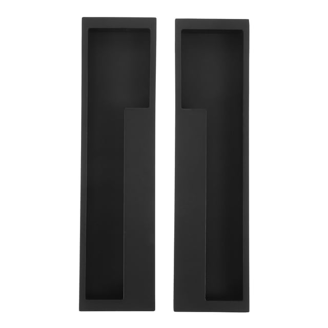 Miangastore 2 Pcs Poignée de Porte Pratique Poignée Invisible pour Garde-Robe Poignée Encastrée