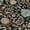 Black, variant on Addison Rugs Chantille Indoor/Outdoor Traditional Global Baltic Machine Washable Round Rug, 8' x 8'