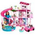 thumbnail image 3 of Barbie Dreamhouse Pool Party Doll House and Playset with 75+ Pieces, 45 in, Slide & Puppy Elevator, 3 of 7
