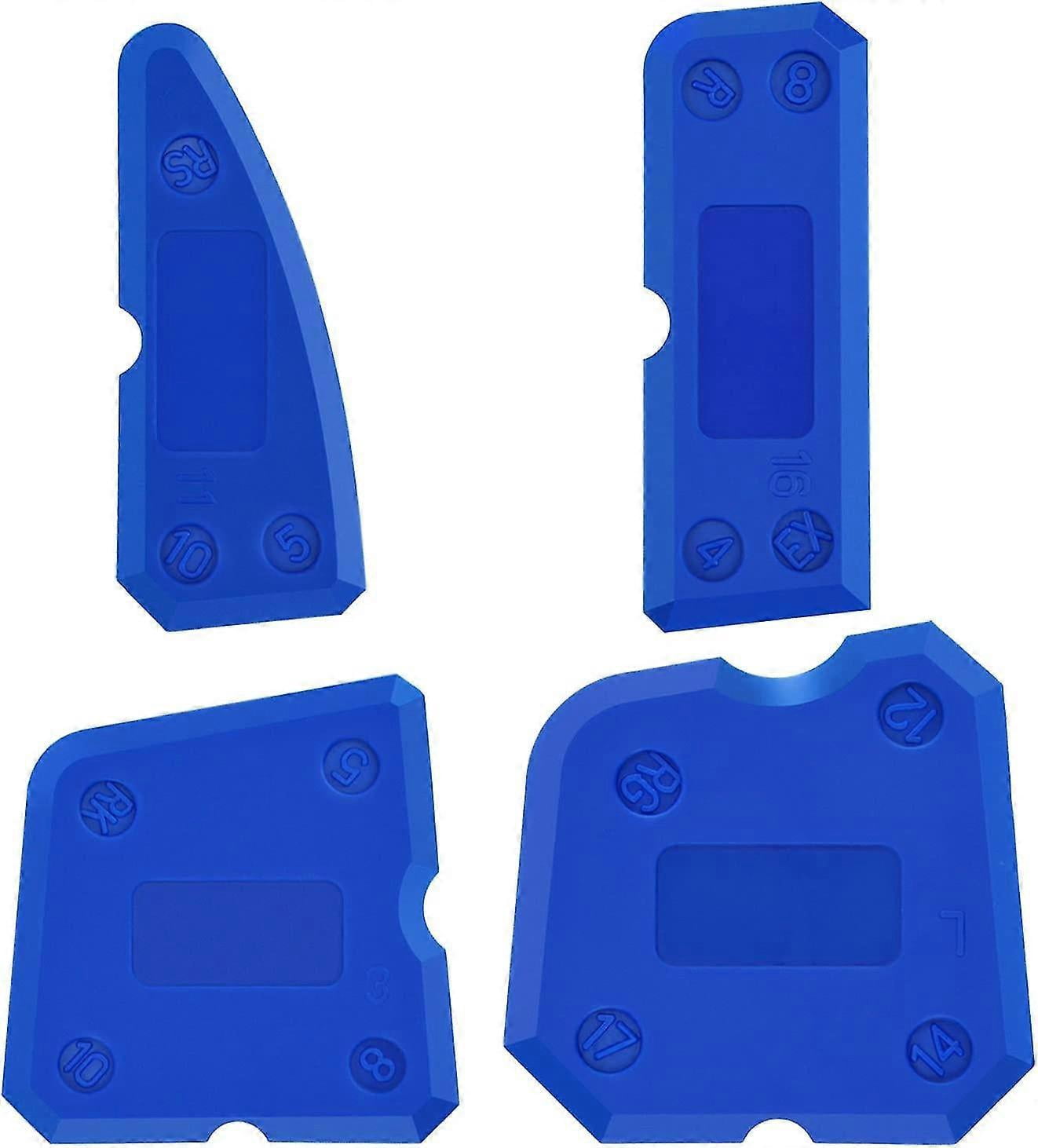 4 Pieces Silic Caul Tool Set Smo Kit For Silic Set Grout Ing Finish ...