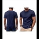 thumbnail image 3 of Camiseta de Viscosa de Bambú para Hombre, Ultra Suave, , Refrescante, Cuello Redondo, Informal, Básica Azul Marino L, 3 of 6
