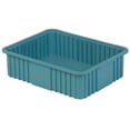 thumbnail image 3 of LEWISBins Divider Box, 22-3/8" x 17-3/8" x 6", Light Blue, Lot of 4, 3 of 4