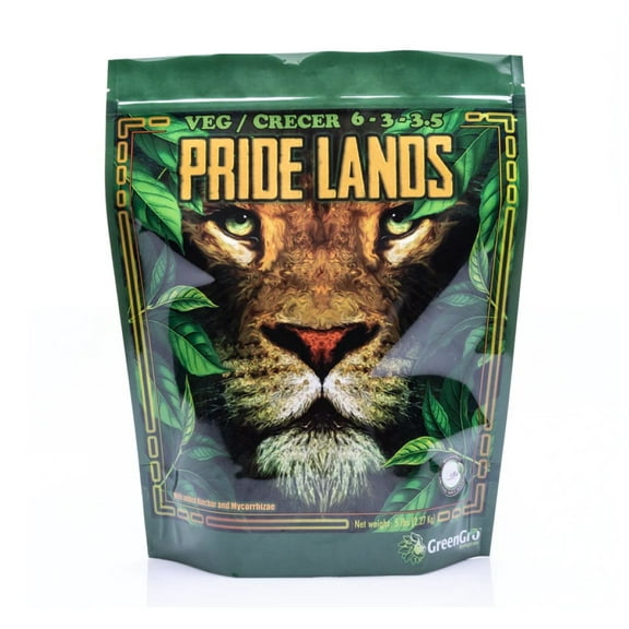Pride Lands Veg 6-3-3.5 All-Natural & Organic Fertilizer - 5 lb Bag by GreenGro Biologicals