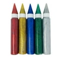 ArtSkills Kids Washable Jumbo Glitter Glue Pens, 5 Colors