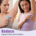 thumbnail image 7 of Electric Razor for Women, Painless Womens Electric Shaver, Low Noise Bikini Body Trimmer Rechargeable Wet/Dry Cordless Epilator with LED Display, 7 of 7