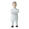 thumbnail image 2 of Figuras de personas en miniatura Sunnimix Muñeco de Juguete para Pintado a Mano Decoración doctor chino, 2 of 8