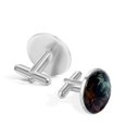 thumbnail image 3 of Halloween Stainless Steel Silver Jewelry Cufflinks for Formal Attire and Business Meetings, 3 of 6