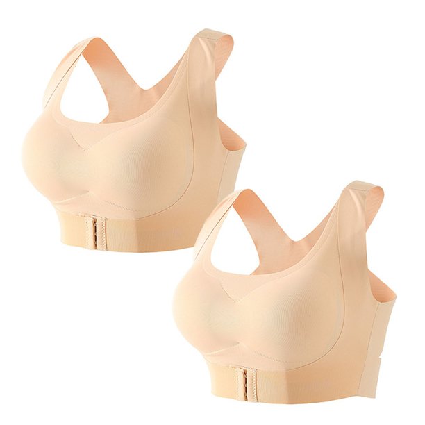 2 Pack Womens Plus Size Compression Full Coverage Easy Comfort Front