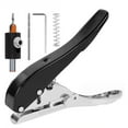 thumbnail image 2 of Tool Series Portable Hole Punch Tool 2024 Upgraded Heavy Duty Paper Hole Puncher Heavy Duty Hole Paper Punch Portable For Tags Paper Cards Plastic Cardboard, 2 of 7