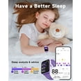 thumbnail image 3 of Kids Smart Watch, Fitness Tracker Watch with Pedometer, Heart Rate, 5ATM Waterproof, 3 of 6