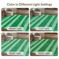 thumbnail image 7 of ODIKA 9'x12' Washable Area Rug Football Championship Car Boundary Stripes Doormat Field Rugby for Dining Room, Basement, Large Office, Non-Slip Chair-Friendly, 7 of 7
