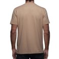 thumbnail image 2 of Playera Cuello Redondo Para Hombre De Algodón Pima y Tela Spandex Unbranded Co  Crew Neck Camel M, 2 of 6