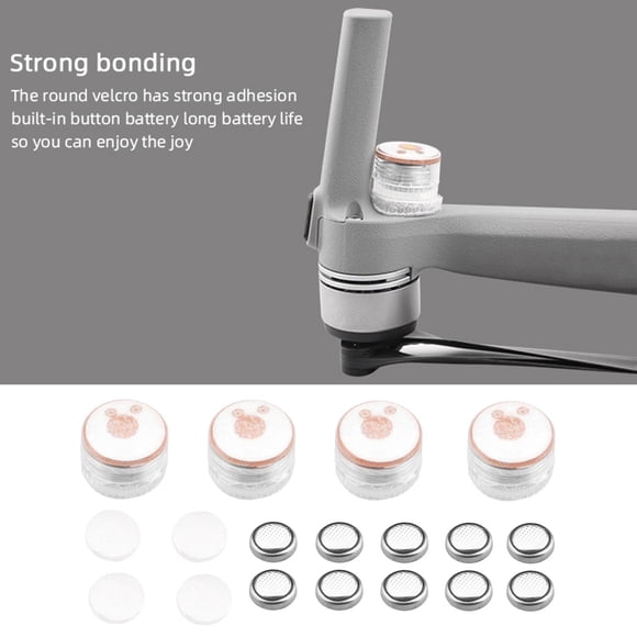 Iluminación de lámpara de lámcturno con para , accesorios profesionales intermitente Hugo Luz de vuelo nocturno de coche Rc