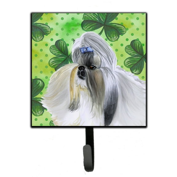 Shih Tzu St Patricks Leash or Key Holder Green