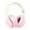Pink, variant on Matoen Wireless Gaming Headset for PC, PS5, PS4, up to 10-hour Battery, 2.4GHz Wireless, 3D Spatial Audio, Memory Foam, Durable Frame, 40mm Speaker, Black/Pink