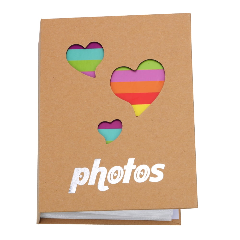 100 Pockets Instant Photo Album Picture 6 inch（4R）Mini Photo Album Picture Storage Saving Memory