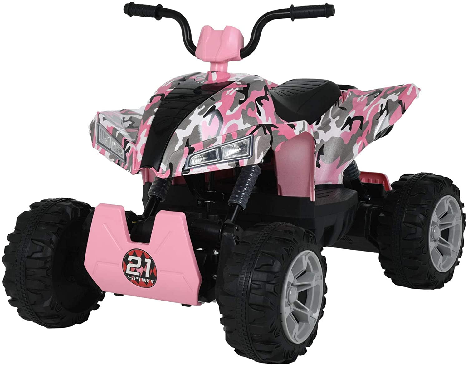 Uenjoy 24V Kids ATV 4 Wheeler Ride On Quad Battery Powered Electric ATV