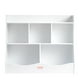 thumbnail image 1 of VEVOR - Armario de madera para niños, organizador de juguetes con estantería, 5 compartimentos, estantería para libros y juguetes para habitación de niños, sala de juegos, guardería, color blanco, 1 of 9
