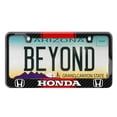 thumbnail image 2 of Honda Logo Red Racing Stripe Black Real Carbon Fiber License Plate Frame, 2 of 7
