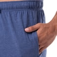 thumbnail image 5 of Fruit of the Loom Men's Extended Sizes Jersey Knit Sleep Pajama Lounge Pant - Navy Heather, 5 of 7