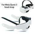 thumbnail image 2 of Head Strap Fit for Oculus Quest 3 Accessories, Adjustable Headband, Enhanced Support & Gaming Immersion, Balance Weight Design for Reduce Pressure in VR, 2 of 12