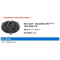 thumbnail image 2 of Fan Clutch - Compatible with 1997 - 1998 BMW 528i, 2 of 2