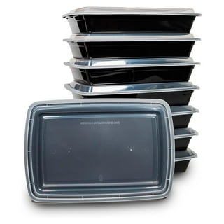 PRE-COOKED CONTAINERS: Microwave safe · Plastic trays