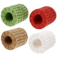 thumbnail image 1 of KONTONTY 4 Rolls Of Raffia Craft Paper Ribbon Assorted Color For Floral Arrangements Giving All Skill Levels, 1 of 8