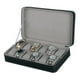 thumbnail image 4 of Caja de Reloj Hugo con Cremallera de 12 Ranuras Estuche de Almacenamiento de Cuero PU, 4 of 10