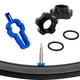 thumbnail image 5 of Adaptador de tuerca de válvula de bicicleta a Presta con llave de instalación Piezas de aplicación de neumáticos tuerca del núcleo de la válvulaNegro Zulema adaptador de ojal, 5 of 8