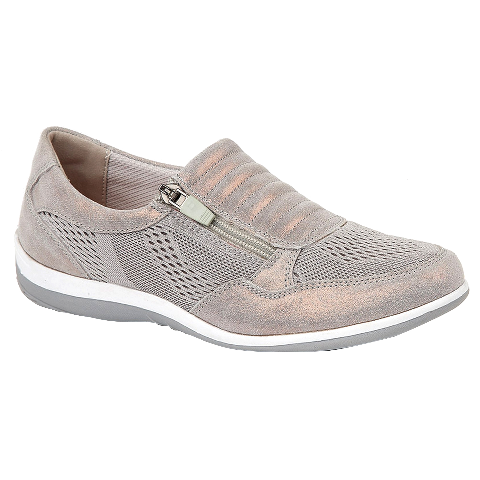 Boulevard Womens//Ladies Side Gusset Summer Casual Shoes