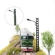 thumbnail image 3 of Billuyoard Modelo de lámpara de vía férrea diseño clásico Mini paisaje escalera ligera farolas resistencia al aire libre LED farola de Metal Artesanía Verde (luz cálida) Billuyoard HA064495-06, 3 of 6