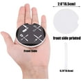 thumbnail image 2 of RYLABLUE Knife and Fork Pattern Set of 6 Car Coaster for Drinks, Absorbent Ceramic Stone Coasters Cup Mat with Cork Base for Home Kitchen Room Coffee Table Bar Decor, 2 of 5