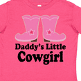thumbnail image 4 of Inktastic Daddy's Little Cowgirl Girls Toddler T-Shirt, 4 of 5