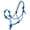 Blue, variant on Hilason Western Tack Side Pull Horse Rope Halter Brown W. Nickle Plated Ring