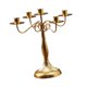thumbnail image 5 of Candelabro de varios brazos, candelabro cónico, adorno para chimenea Oro con 5 brazos, 5 of 9
