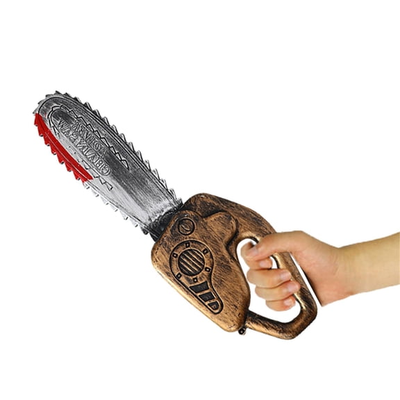 NovaStitch Halloween Plastic Toy Chainsaw Prop for Cosplay Party Stage Performance Halloween Decorations Costume Accessory Chainsaw for Cosplay Prop