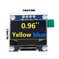 thumbnail image 4 of Methold Módulos de visualización Pantallas LCD Tablero OLED Pantalla de sobremesa Pantalla GND Pantallas LED autoluminosas Amarillo/Azul Type3 NO3, 4 of 6