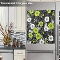 thumbnail image 3 of Yayeee Magnetic Dishwasher Cover for The Front Decoration Home Kitchen Machine Sticker Protector, White Flower Pattern, 3 of 6