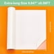 thumbnail image 2 of Vinilo termoadhesivo 3D con efecto relieve, 25,4 cm x 1,98 m, blanco, efecto relieve, vinilo termoadhesivo, vinilo azul brillante, vinilo espumoso para prensa térmica, 2 of 7