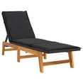 thumbnail image 3 of vidaXL 3 Piece Garden Lounge Set Poly Rattan&Solid Wood Acacia, 3 of 5