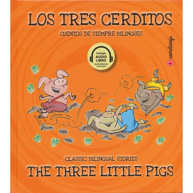 Los Tres Cerditos. Bilingue Cometa Roja 9788417826291