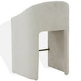 thumbnail image 6 of Safavieh Kagan Wood and Stainless Steel Barstool in Cream, 6 of 7