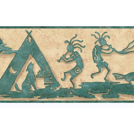 878513 Kokopelli Wallpaper  Border  Walmart  com