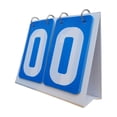 thumbnail image 4 of Tableau de Bord Multisport 2 Chiffres Durable, Tableau de Pointage à Retournement, pour Bleu, 4 of 8