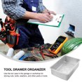 thumbnail image 3 of IFANLANDOR Organizador De Cajón Metálico Plateado Para Taller Y Almacenamiento Con Alta Durabilidad, 3 of 8