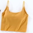 thumbnail image 2 of Timegard Womens Tank Tops with Built in Bras Summer Square Neck Spaghetti Strap Comfy Basic Tee Camis, 2 of 7