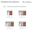 thumbnail image 3 of Ravi Single Basin 30 x 22 Topmount Kitchen Workstation Sink, 3 of 7
