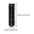 thumbnail image 2 of 100Pcs Metal Aglets Punta de cordón de zapato Durable Cordón de repuesto Extremo de repuesto para bricolaje, 2 of 7